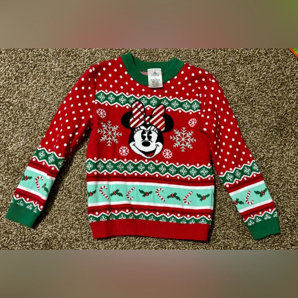 Authentic Disney Christmas sweater NWOT